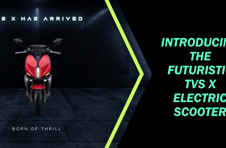 TVS X electric scooter